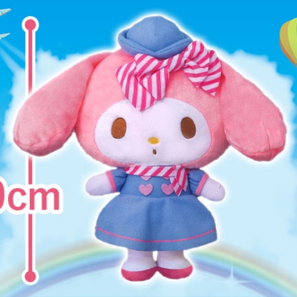 My Melody - Dream Job Airline Plush - Picture 1 of 2